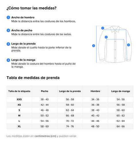 Polera Manga Larga Algodon Cuello Redondo