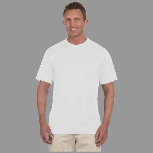 Polera Poliester Hombre Manga Corta Para Estampar