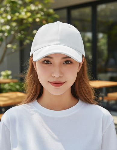 Gorro Jockey Denim Algodon Para Estampar O Bordado