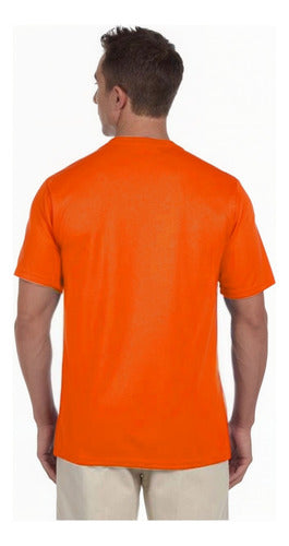 Polera Poliester Hombre Manga Corta Para Estampar