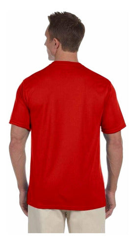 Polera Poliester Hombre Manga Corta Para Estampar