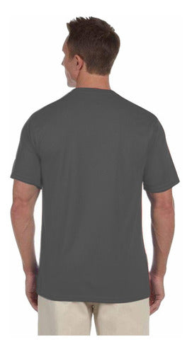 Polera Poliester Hombre Manga Corta Para Estampar
