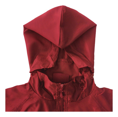 Corta Viento rojo