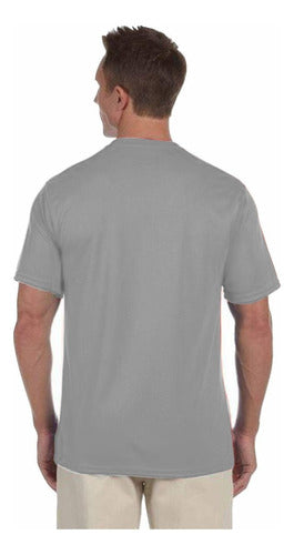Polera Poliester Hombre Manga Corta Para Estampar