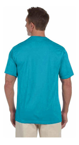 Polera Poliester Hombre Manga Corta Para Estampar