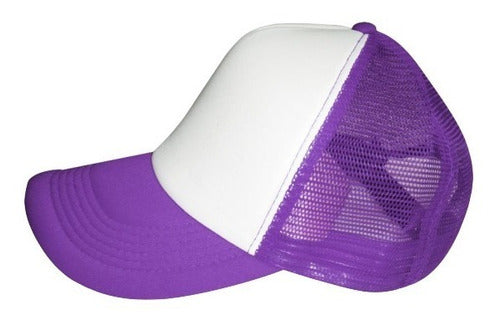 Gorro Jockey Malla Camionero Para Estampar