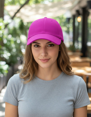 Gorro Jockey Denim Algodon Para Estampar O Bordado