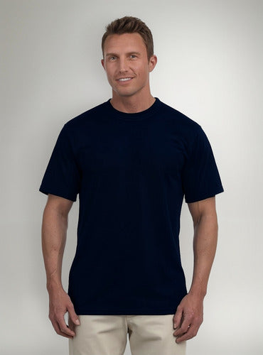 Polera Poliester Hombre Manga Corta Para Estampar