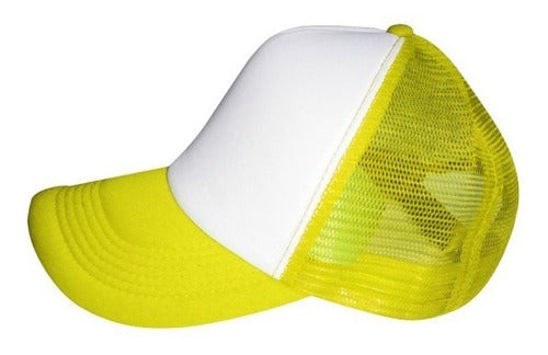 Gorro Jockey Malla Camionero Para Estampar