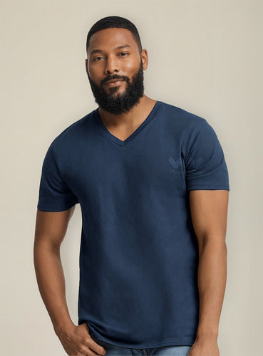 Polera Cuello V Unisex Para Estampar