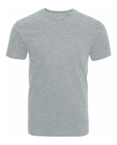 Polera Algodon Manga Corta Hombre Para Estampar