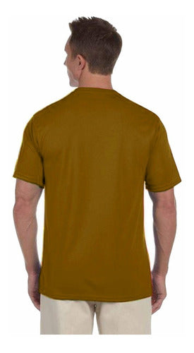 Polera Poliester Hombre Manga Corta Para Estampar