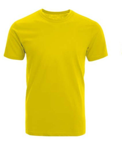 Polera Algodon Manga Corta Hombre Para Estampar