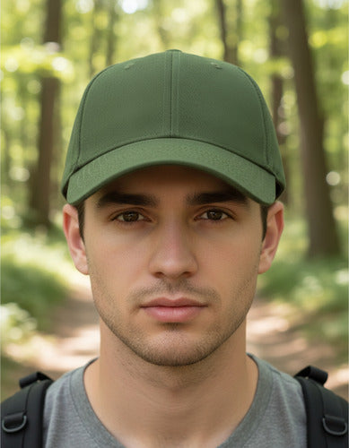 Gorro Jockey Denim Algodon Para Estampar O Bordado