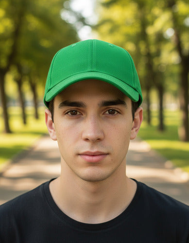 Gorro Jockey Denim Algodon Para Estampar O Bordado