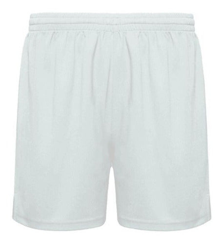 Short Deportivo Poliester Liso Unisex Para Estampar