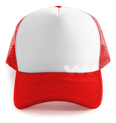 Gorro Jockey Malla Camionero Para Estampar