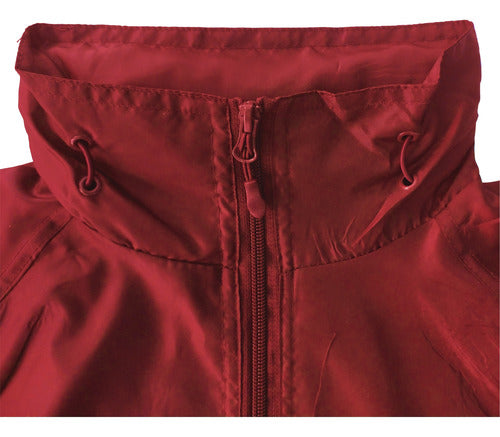 Corta Viento rojo