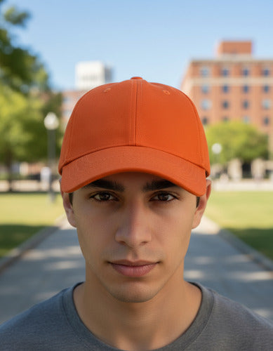 Gorro Jockey Denim Algodon Para Estampar O Bordado