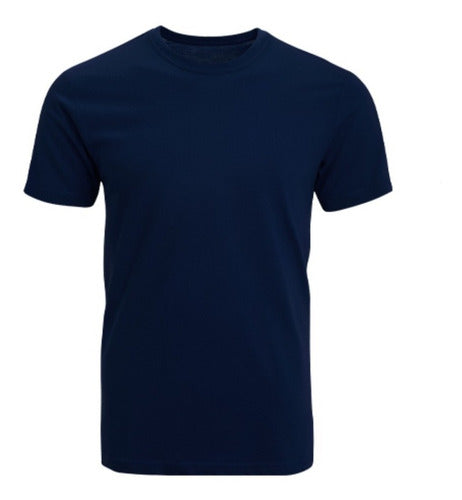 Polera Algodon Manga Corta Hombre Para Estampar