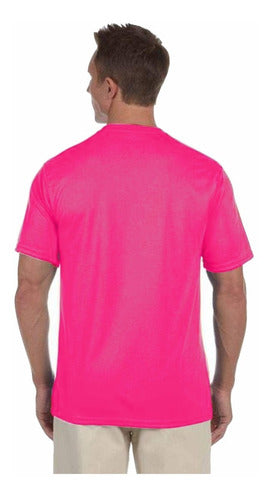 Polera Poliester Hombre Manga Corta Para Estampar