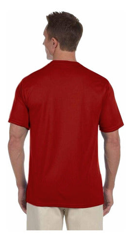 Polera Poliester Hombre Manga Corta Para Estampar