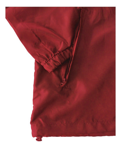 Corta Viento rojo