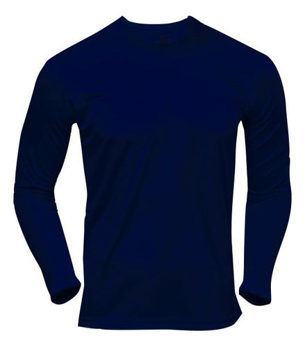Polera Poliester Unisex Manga Larga