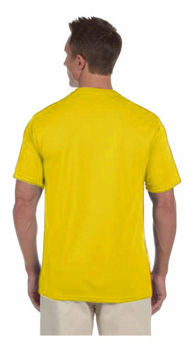 Polera Poliester Hombre Manga Corta Para Estampar