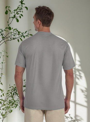 Polera Poliester Hombre Manga Corta Para Estampar