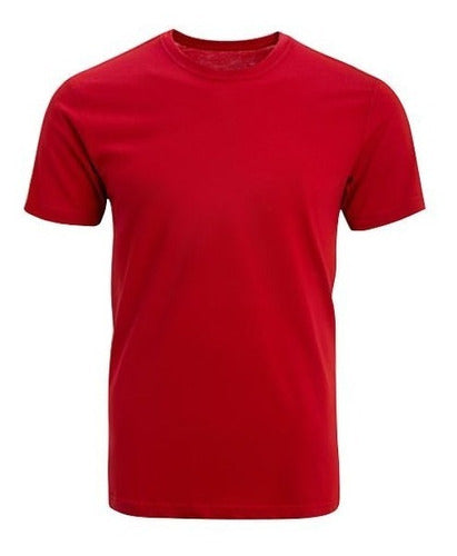 Polera Algodon Manga Corta Hombre Para Estampar