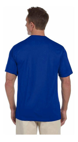 Polera Poliester Hombre Manga Corta Para Estampar