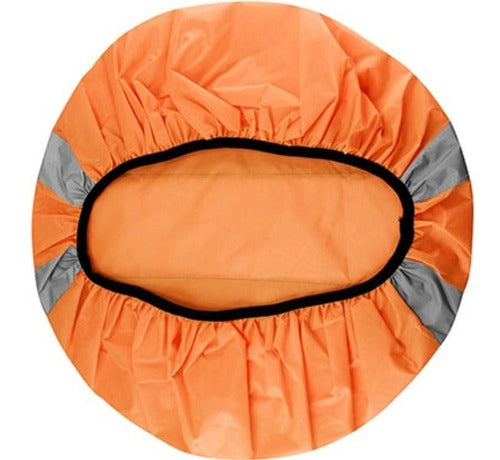 Funda Cobertor Cubre Mochila Impermeable Con Reflectantes
