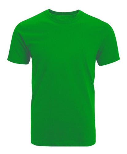 Polera Algodon Manga Corta Hombre Para Estampar