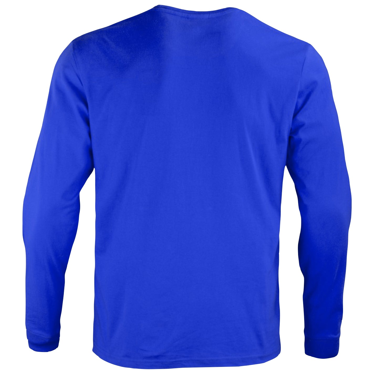 Polera Manga Larga Algodon Cuello Redondo
