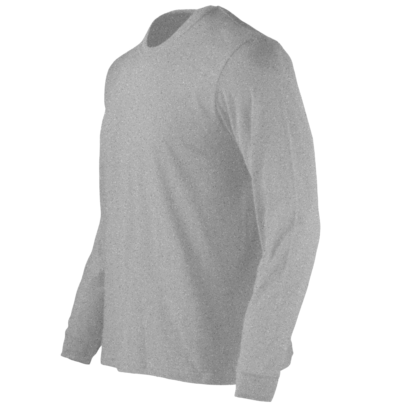 Polera Manga Larga Algodon Cuello Redondo