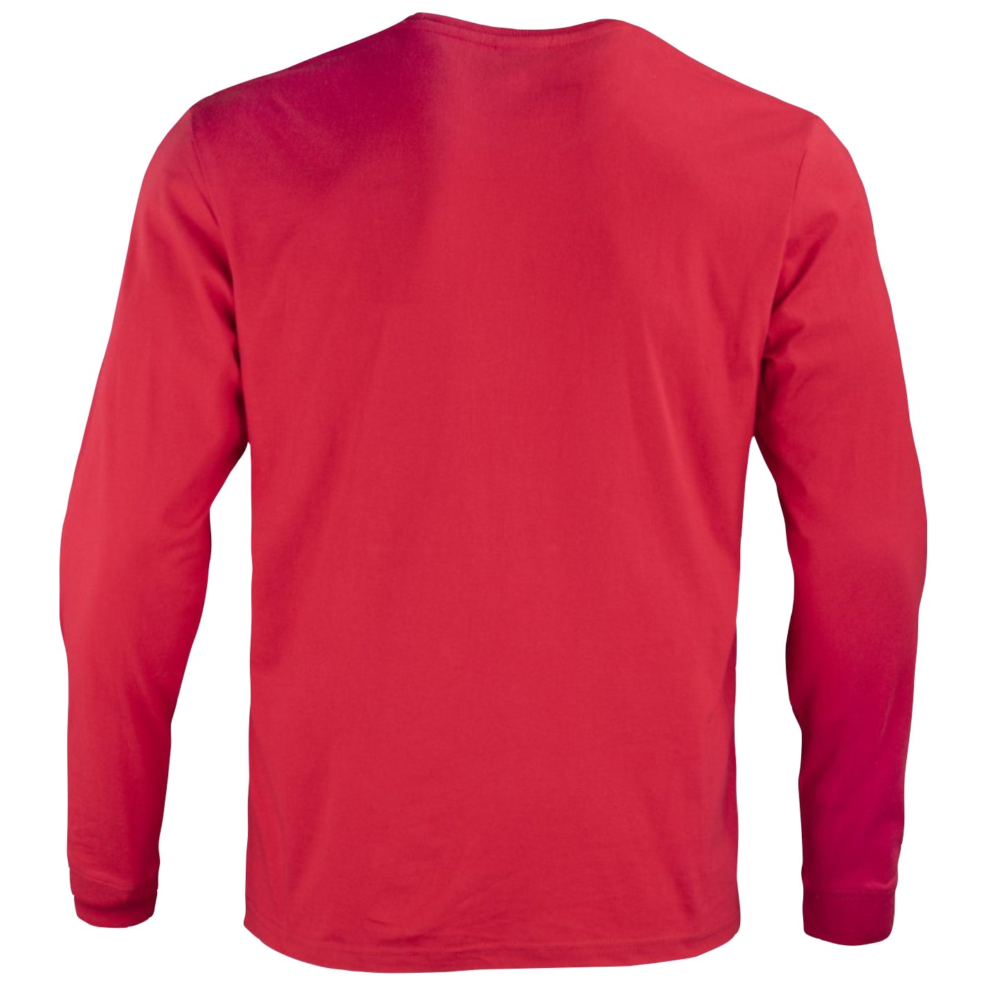 Polera Manga Larga Algodon Cuello Redondo