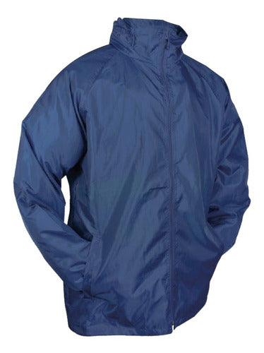 Corta Viento Azul Oscuro