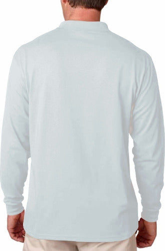 Polera Pique Unisex Manga Larga