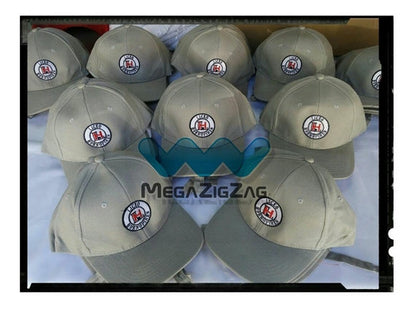 Pack6 Gorro Jockey Denim Con Bordado Personalizado