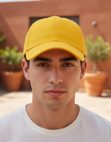 Gorro Jockey Denim Algodon Para Estampar O Bordado