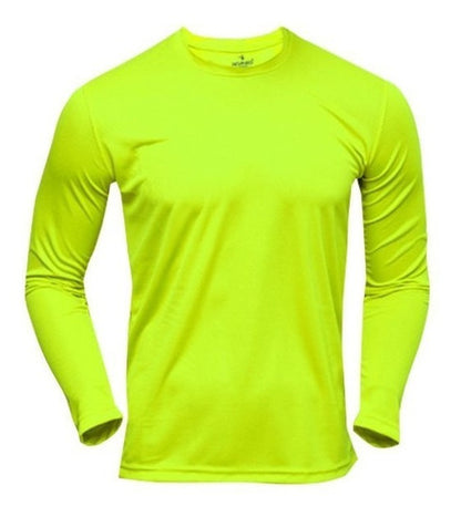 Polera Poliester Unisex Manga Larga
