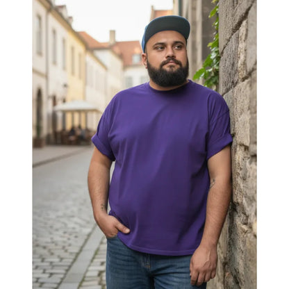 Polera Sumey Algodón Premium Plus Size Manga Corta Hombre