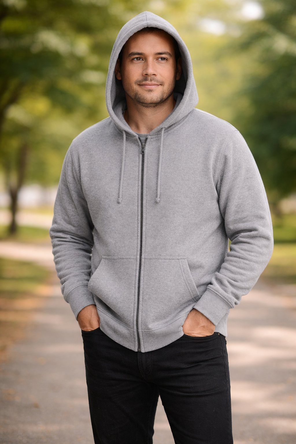 Poleron Hoddie con Cierre