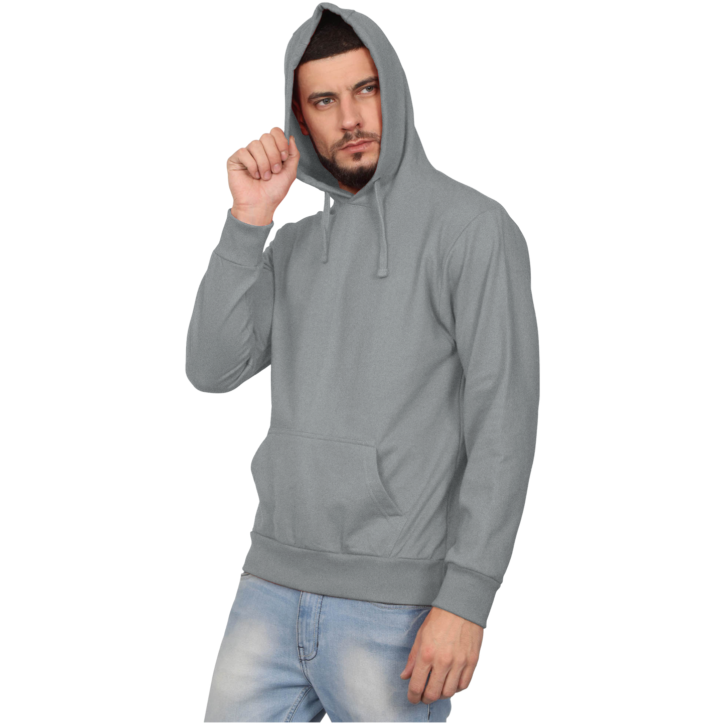 Poleron Hoddie Canguro y Capucha Talla Extra