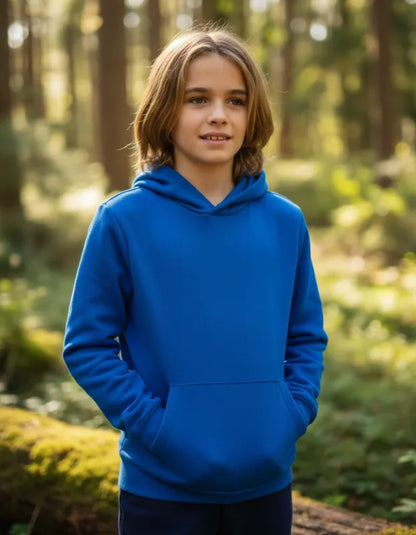 Poleron Infantil Algodón Canguro Capucha Para Estampar