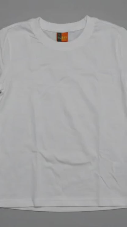 Polera Algodon Niños Manga Larga Camiseta